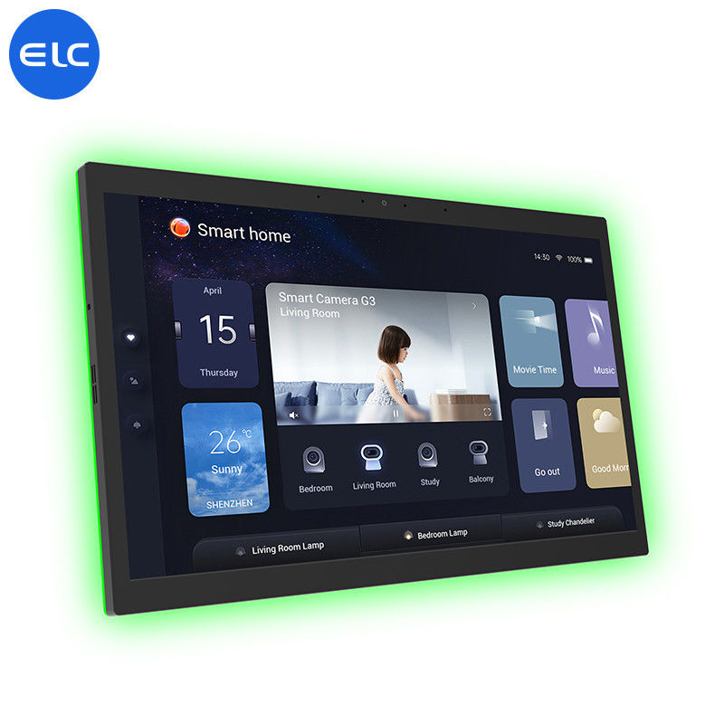 15.6 puadas Smart Home pantalla táctil Panel de control pantalla Full HD con RK3566 Bluetooth 5.3