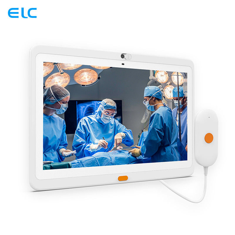 Cuidados en casa 13,3 pantalla táctil de la llamada de la tableta 16GB SOS del soporte de la pared de la puada para el paciente