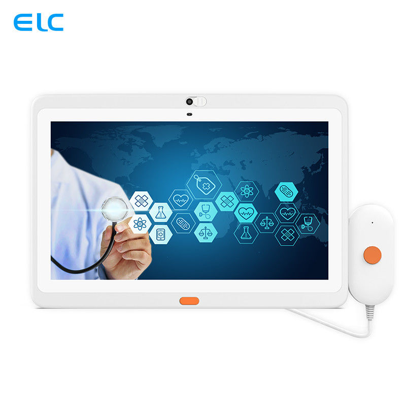 Cuidados en casa 13,3 pantalla táctil de la llamada de la tableta 16GB SOS del soporte de la pared de la puada para el paciente