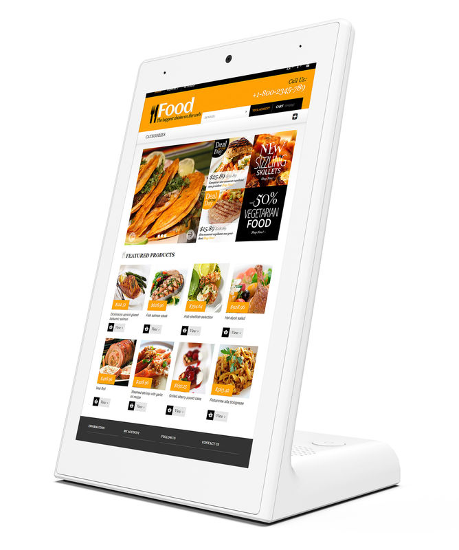 Tabletas quad-cores de escritorio verticales de 8 puadas RK3568 con el sistema de Android 11