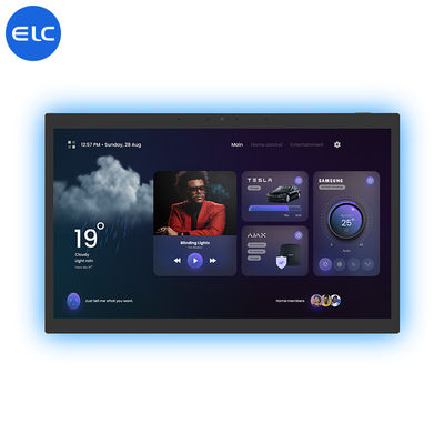 15.6 pulgadas Smart Home Panel LCD POE gratis pantalla Full HD con RK3566 Bluetooth 5.3