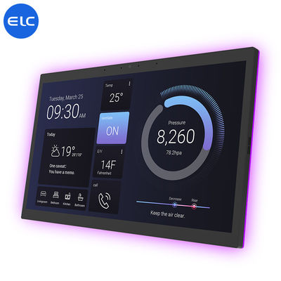 15.6 pulgadas Smart Home Panel LCD POE gratis pantalla Full HD con RK3566 Bluetooth 5.3