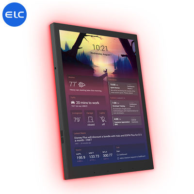 Montado en la pared 9.7 pulgadas WiFi6E Free POE Smart Home Tablet con RK3566 Cuad Core