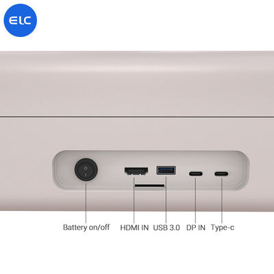 ELC PackGo Smart TV Wifi Bluetooth 5.2 Smart TV portátil con dos altavoces y tabletas Android