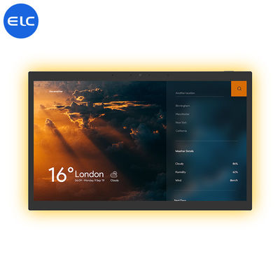 Pantalla táctil LCD montada en la pared NFC opcional Android Tuya Smart Home con WiFi6E