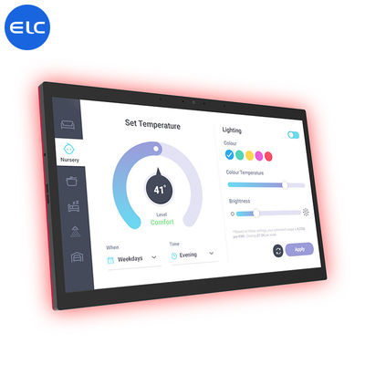 Pantalla táctil LCD montada en la pared NFC opcional Android Tuya Smart Home con WiFi6E