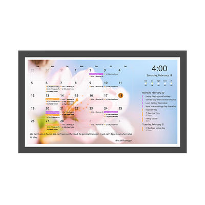 Tablet inteligente ultra delgado Android 13 RK3588S2 Octa Core Timing Tablet 4 GB de RAM para mostrar la lista de tareas