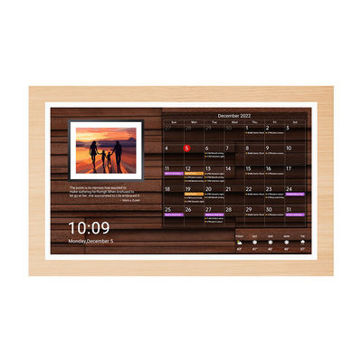 Cámara delantera 8M/P Opcional POE/NFC 4G Tablet Ultra-Slim Standard WiFi6 Tableta de tiempo para pantalla de publicidad