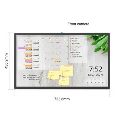 32' Android Tablet WiFi 6 Marco ultra estrecho para el calendario digital de hogar inteligente