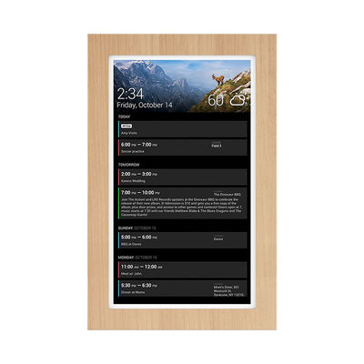 Tableta de 15' 4+32GB RAM/ROM Android 13 Display de calendario Tableta de montaje en pared de marco ultra estrecho