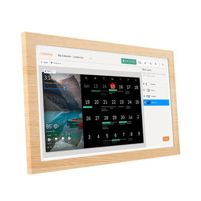 Tabletas de alto rendimiento de 24' Tablet con WiFi estándar ultra delgado 6 con Mu-MIMO para visualización de horarios de calendario