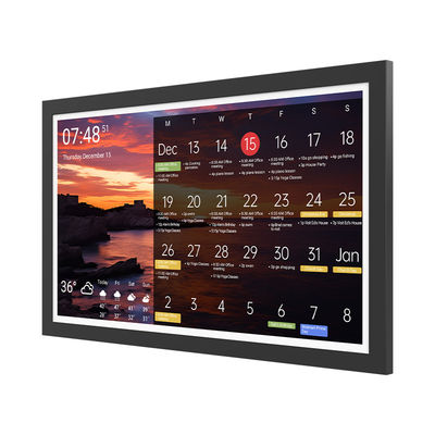 32' OEM Tablet 4GB RAM WiFi 6 Ultra-marco estrecho RK3588S2 Octa Core Timing Tablet para el hogar inteligente Calendario digital