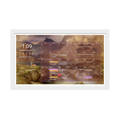 32' OEM Tablet 4GB RAM WiFi 6 Ultra-marco estrecho RK3588S2 Octa Core Timing Tablet para el hogar inteligente Calendario digital