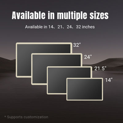 21 pulgadas Incell Android14 Calendario digital de pared Software libre pantalla táctil Smart Calendario pantalla de pared para la familia