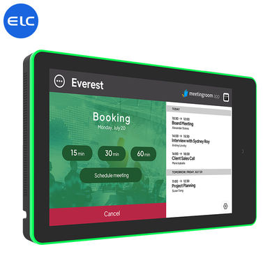 LCD montado en la pared RK3568 Android 11 pantalla táctil interior señalización digital para reuniones