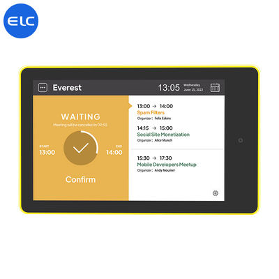 LCD montado en la pared RK3568 Android 11 pantalla táctil interior señalización digital para reuniones