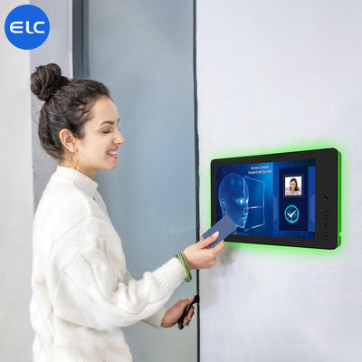LCD montado en la pared RK3568 Android 11 pantalla táctil señalización digital interior para reuniones