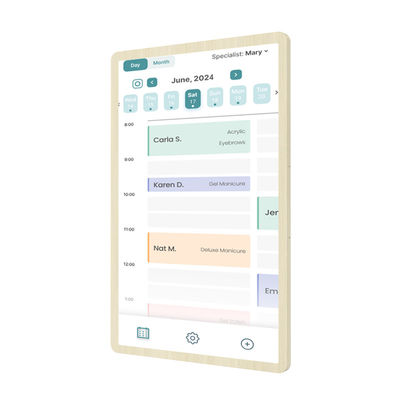 Nuevo diseño RK3576 Android 13 calendario inteligente de la familia digital de pared calendario de calendario de lista de verificación de la pantalla