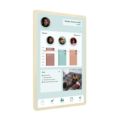 Nuevo diseño RK3576 Android 13 calendario inteligente de la familia digital de pared calendario de calendario de lista de verificación de la pantalla