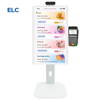 Personalización OEM/ODM RK3588S2/RK3588 Android 13 Pantallas de señalización digital de pie de 24 pulgadas Sistema de visualización para cocina Restaurante