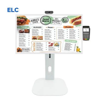 ELC SW2495T Pantalla de señalización digital vertical táctil de 24 pulgadas 1920*1080 250cdm2 10 puntos In-Cell para portátiles, puntos de venta, tabletas, quioscos de ventas