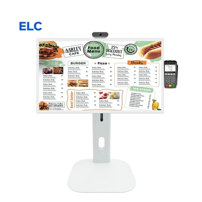 Sistema de punto de venta para restaurantes con pantalla táctil, quiosco, tableta de escritorio de 24 pulgadas, monitor portátil, pantalla inteligente Android 13, tableta con pantalla de TV, Tableta PC