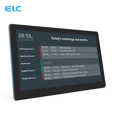 13Tablet de sala de reuniones Android de.3 pulgadas con POE y barra de luz LED