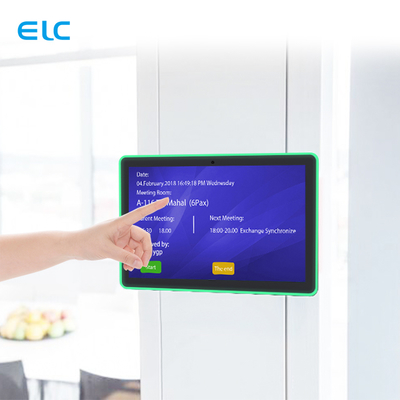 10Tablet para salas de reuniones POE de 1 pulgada con barra de luz LED