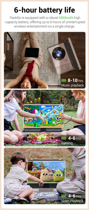 ELC PackGO portátil de 27 pulgadas maletín diseño pantalla táctil sistema Android Smart TV pantalla para acampar