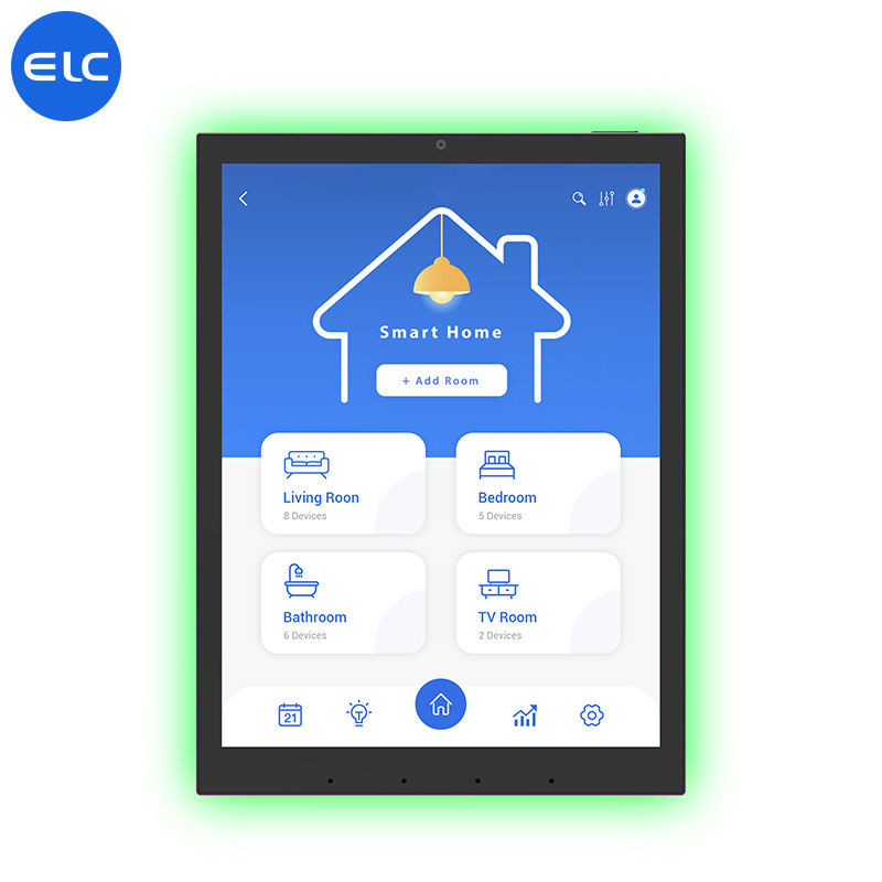 Dispositivo personalizado WiFi6E gratuito POE Smart Home Tablet Cámara frontal 5M/P