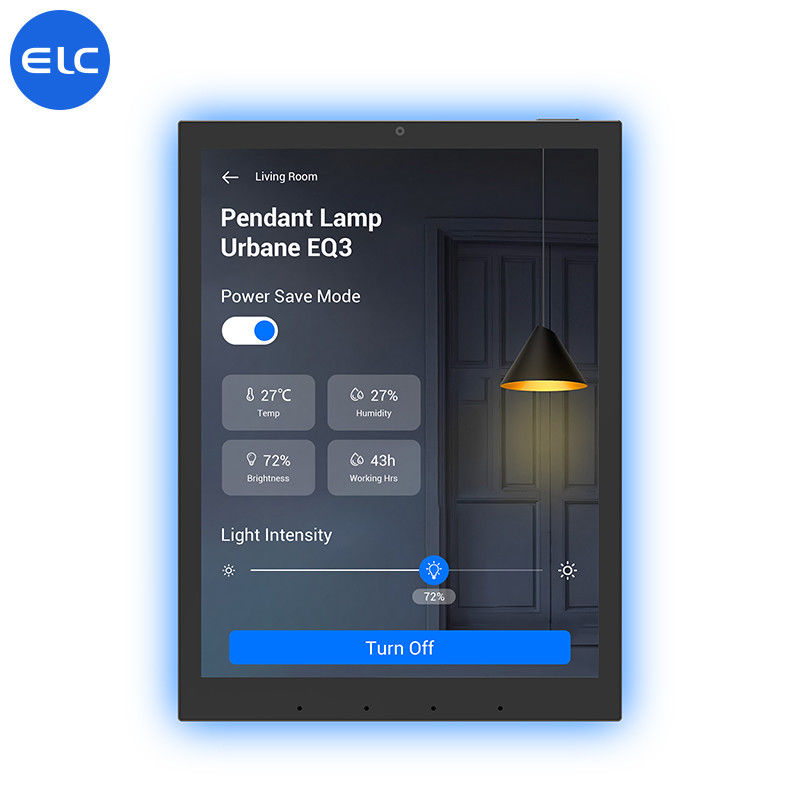 Montado en la pared 9.7 pulgadas WiFi6E Free POE Smart Home Tablet con RK3566 Cuad Core