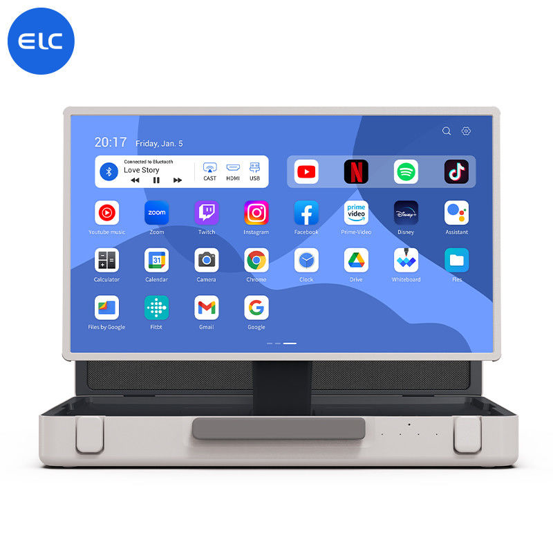 ELC PackGo portátil móvil Karaoke Smart TV Bluetooth 5.2 Tablet Wifi