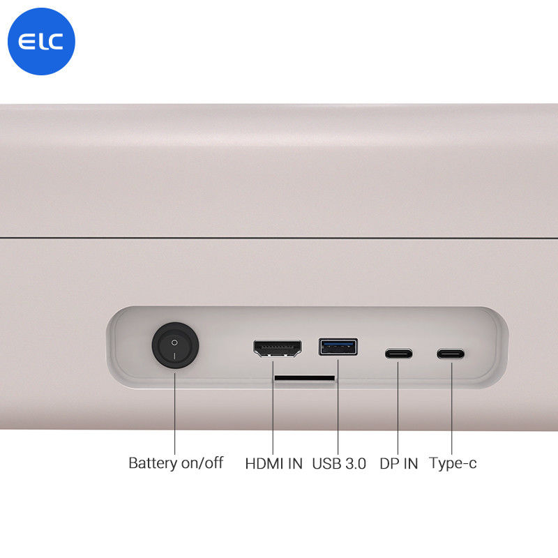 ELC PackGo Smart TV Wifi Bluetooth 5.2 Smart TV portátil con dos altavoces y tabletas Android