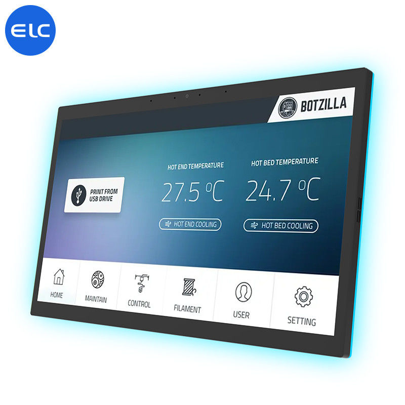 Pantalla táctil LCD montada en la pared NFC opcional Android Tuya Smart Home con WiFi6E