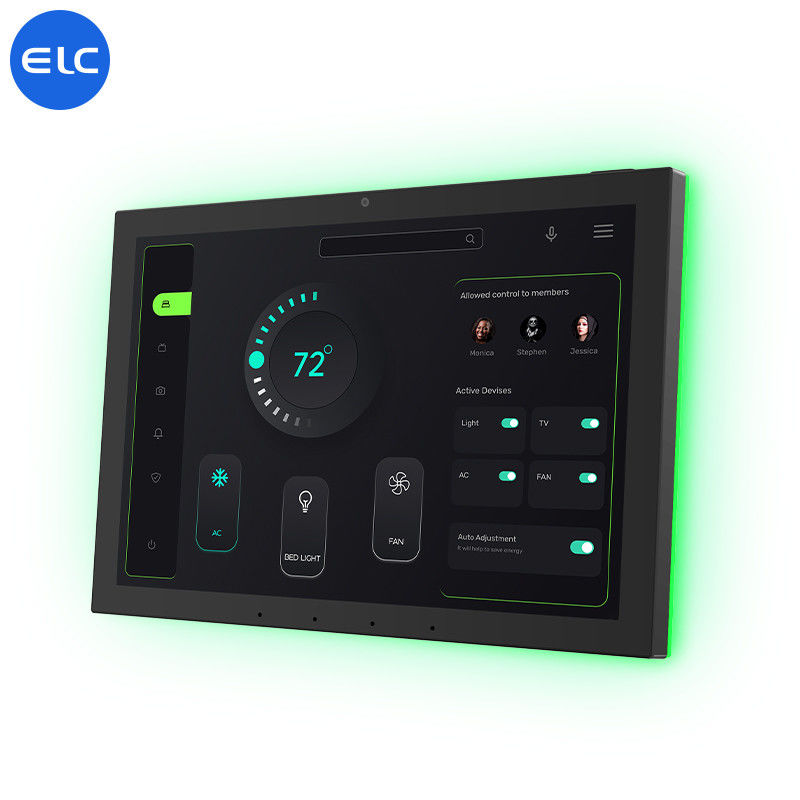 Posibilidad de montaje en la pared gratuita POE Tablet de pantalla táctil Android 13 Productos para el hogar inteligente