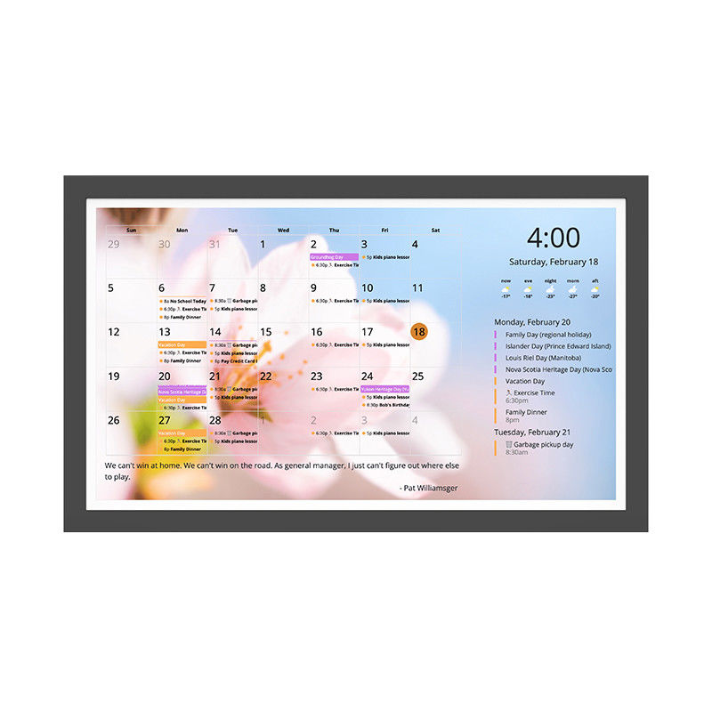 Tablet inteligente ultra delgado Android 13 RK3588S2 Octa Core Timing Tablet 4 GB de RAM para mostrar la lista de tareas