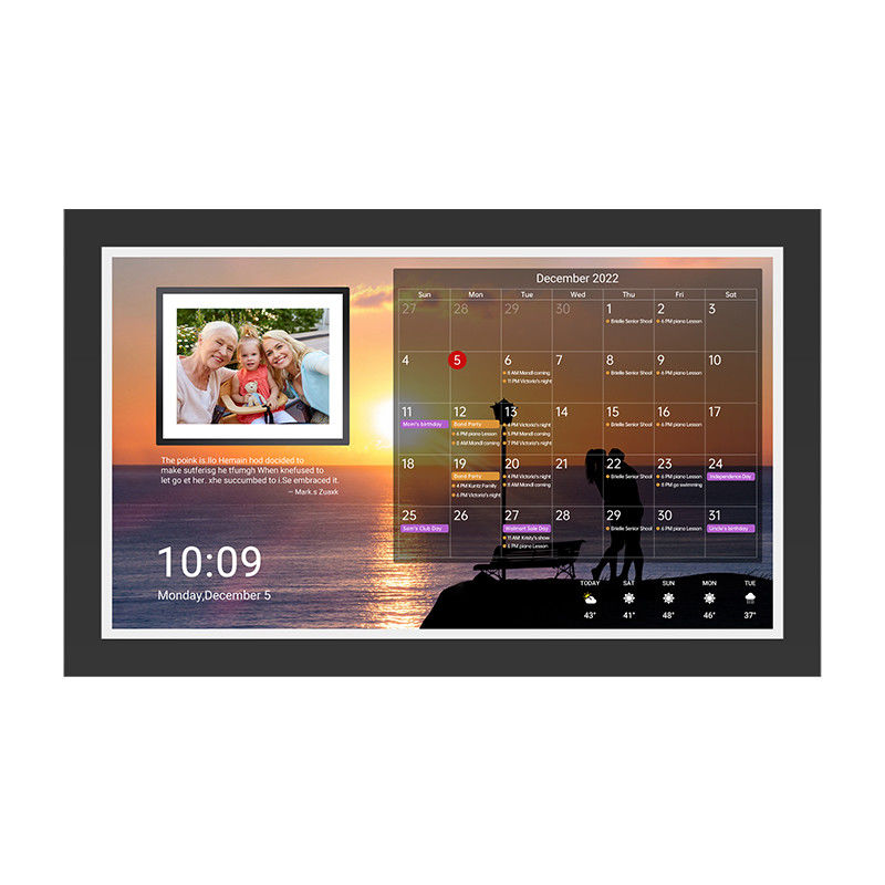 Tabletas de alto rendimiento de 24' Tablet con WiFi estándar ultra delgado 6 con Mu-MIMO para visualización de horarios de calendario