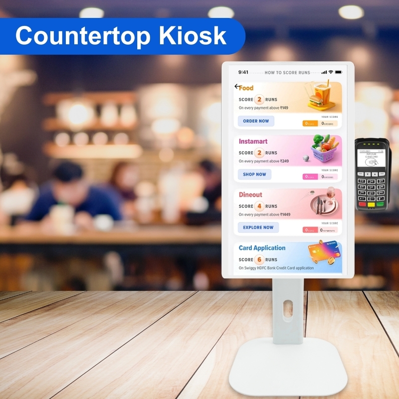 Pantalla de visualización de cocina (KDS) Sistema NFC Sistema de punto de venta (POS) Monitor de visualización de pedidos de cocina Android 13 Pantalla de gestión de menú ELed KDS