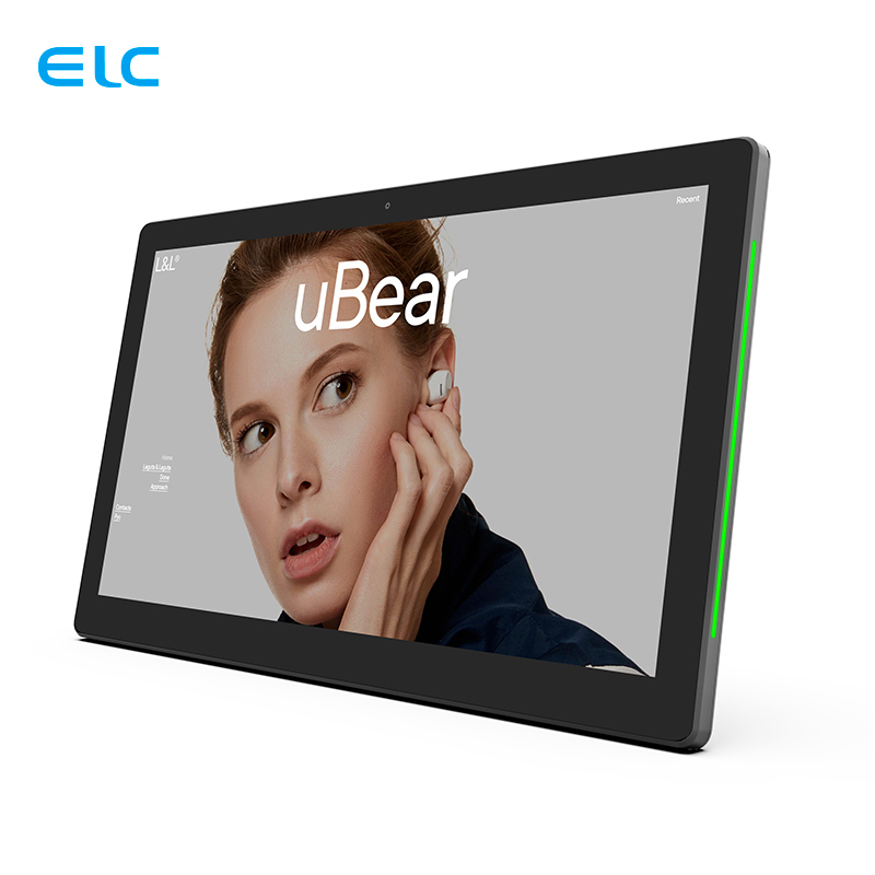 13Tablet de sala de reuniones Android de.3 pulgadas con POE y barra de luz LED