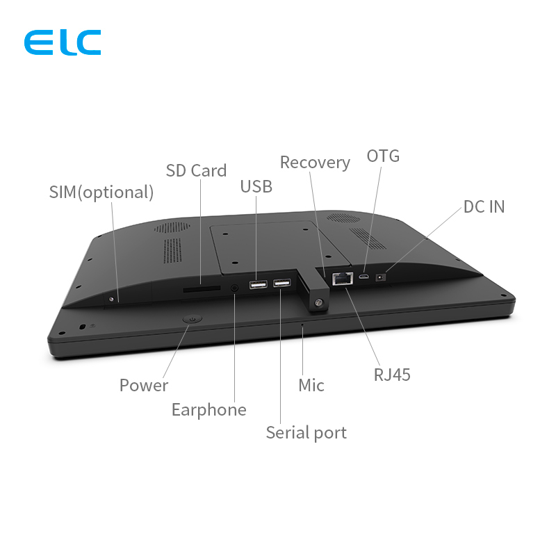 13Tablet de sala de reuniones Android de.3 pulgadas con POE y barra de luz LED