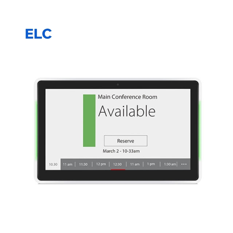 Tableta para sala de reuniones Android de 15,6 pulgadas con POE y barra de luces LED