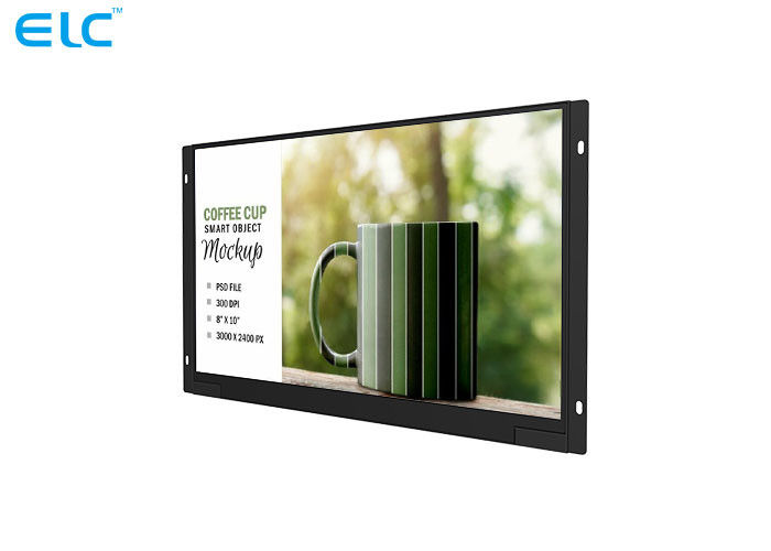 Monitor LCD impermeable del marco abierto, haciendo publicidad de la pantalla de visualización para el centro comercial