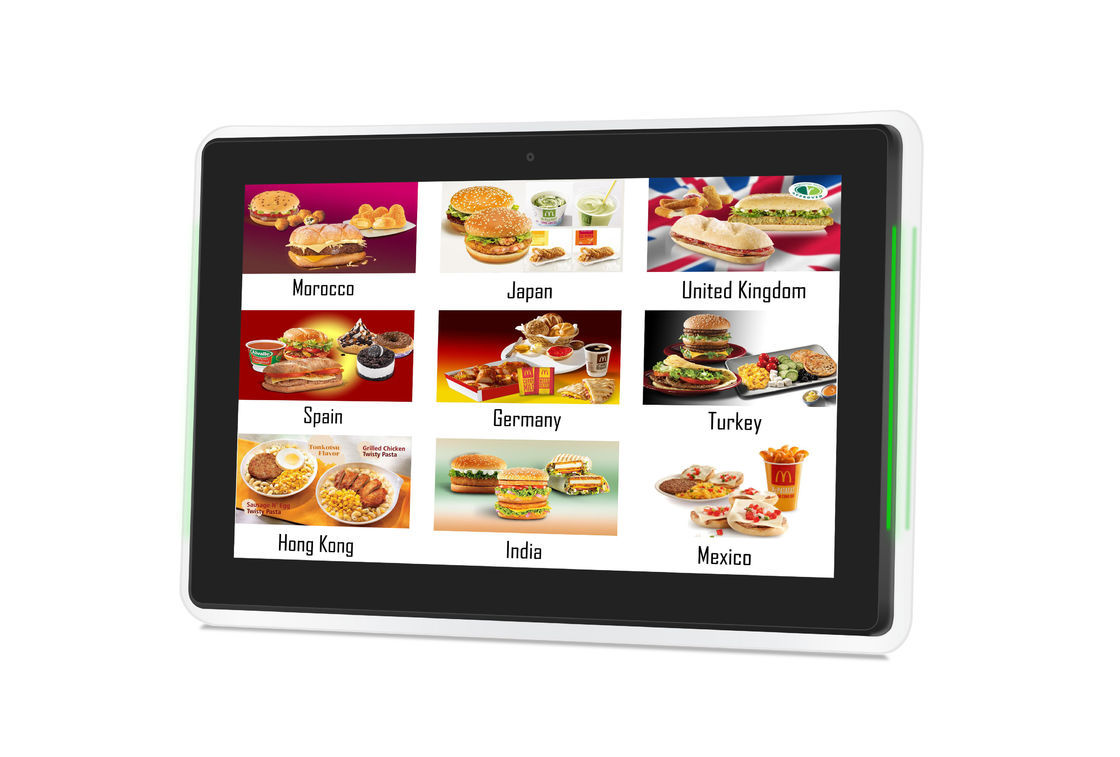 Tabletas opcional de NFC 10,1” POE Android con tacto capacitivo de 10 puntos