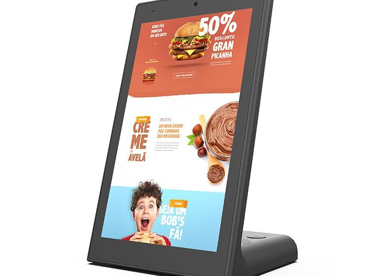 Señalización vertical de Android 8,1 Digital con la pantalla táctil de 8 puadas