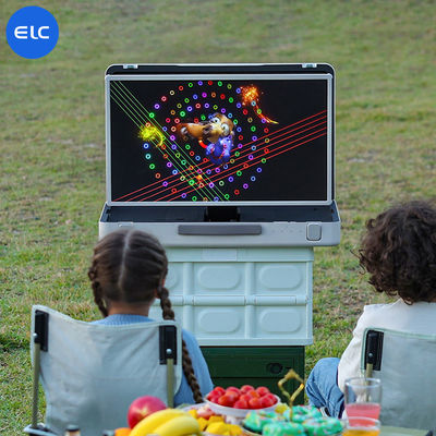 Pantalla táctil ELC PackGo Control de voz remoto Smart TV Tablet de televisión HD portátil