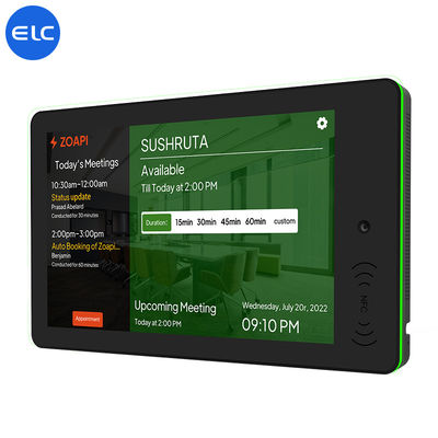 LCD montado en la pared RK3568 Android 11 pantalla táctil señalización digital interior para reuniones