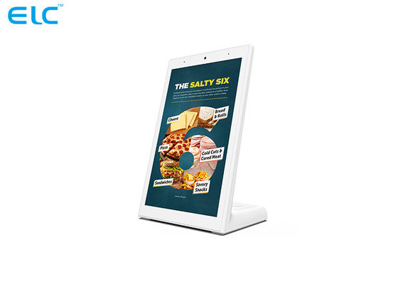 Señalización de Digitaces de la vertical RK3288 de la pantalla táctil 10,1 en forma de L de Android” para los restaurantes