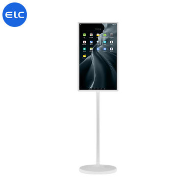 Pantalla dual del micrófono IPS del LCD de Incell de la señalización desprendible del tacto TV Digital